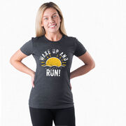 Women's Everyday Runners Tee - Wake Up And Run