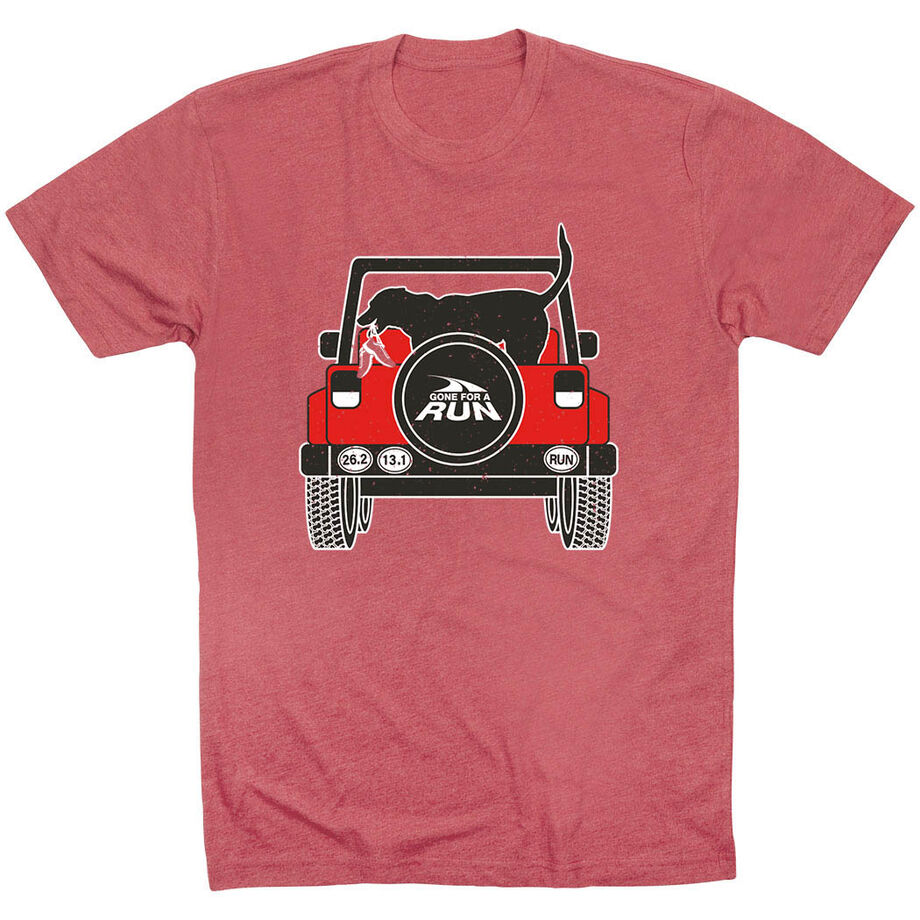 Running Short Sleeve T-Shirt - Beach Run