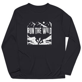 Men's Running Long Sleeve Performance Tee - Run The Wild