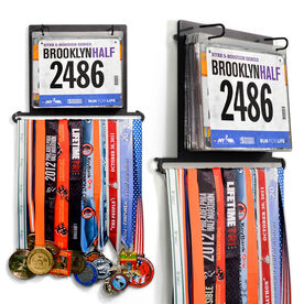 BibFOLIO+&trade; Race Bib and Medal Display