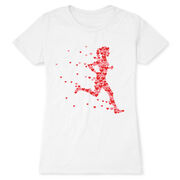 Women's Everyday Runners Tee - Heartfelt Runner Girl