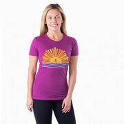 Women's Everyday Runners Tee - Here Comes The Sun