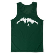 Men's Running Performance Tank Top - Trail Runner in the Mountains (Male)