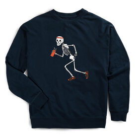 Running Raglan Crew Neck Pullover - Never Stop Running