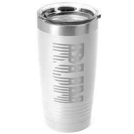 Running 20 oz. Double Insulated Tumbler - Run Patriotic