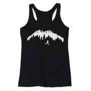 Women's Everyday Tank Top - Trail Runner in the Mountains