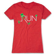 Running Women's Everyday Tee - Let's Run Lucky
