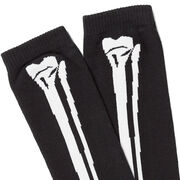 Yakety Yak Knee High Socks - Skeleton