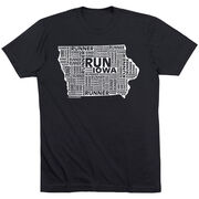 Running Short Sleeve T-Shirt - Iowa State Runner 