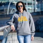 Statement Fleece Hoodie - Here Comes The Sun