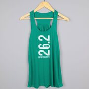 Flowy Racerback Tank Top - New York City 26.2 Vertical