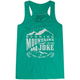 Flowy Racerback Tank Top - Running Mountains