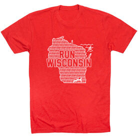 Running Short Sleeve T-Shirt - Run Wisconsin