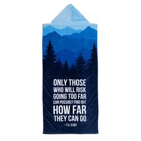 Running Seat Cover Towel - Only Those Who Risk Going Too Far