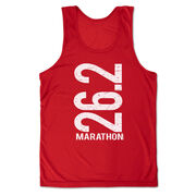 Men's Running Performance Tank Top - 26.2 Marathon Vertical