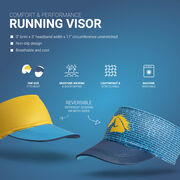 Running Comfort Performance Visor - Boston