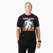 Running Short Sleeve T-Shirt - Yeti, Set, Run