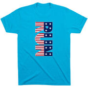 Running Short Sleeve T-Shirt - Patriotic Run