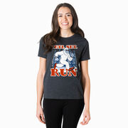 Running Short Sleeve T-Shirt - Yeti, Set, Run