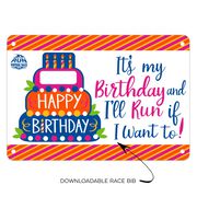 Virtual Race - Happy Birthday Challenge
