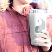 Running 20oz. Double Insulated Tumbler - Runner Girl Yin Yang