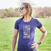 Women's Everyday Runners Tee - A Road Less Traveled - Marathoner