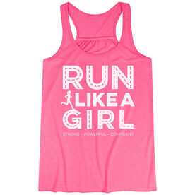 Flowy Racerback Tank Top - Run Like A Girl® Road