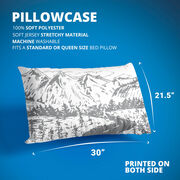 Running Pillowcase - Mountain Sketch