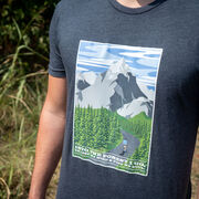 Running Short Sleeve T-Shirt - Into the Forest