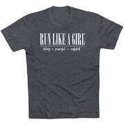 Running Short Sleeve T-Shirt - Run Like A Girl®