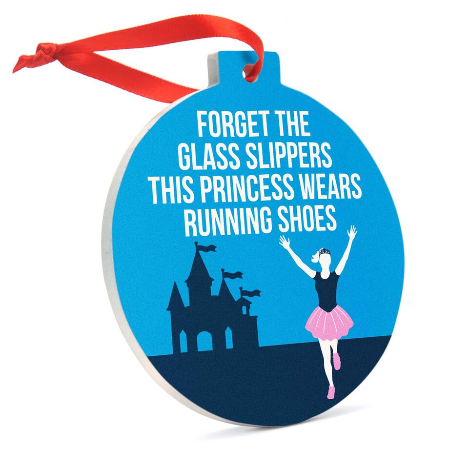 Koncession Krudt Materialisme Running Round Ceramic Ornament - Forget The Glass Slippers This Princess  Wears Running Shoes | Gone For a Run