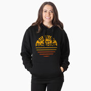 Statement Fleece Hoodie -  Running is My Sunshine