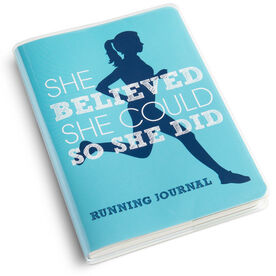 GoneForaRun Running Journal - She Believed She Could So She Did