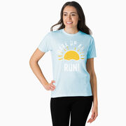 Running Short Sleeve T-Shirt - Wake Up And Run