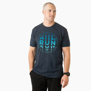 Running Short Sleeve T-Shirt - Eat Sleep Run Repeat