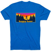 Running Short Sleeve T-Shirt - Happy Hour