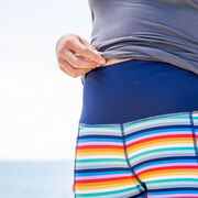 Women's Performance Side Pocket Tights - St Tropez