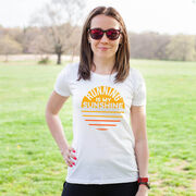 Women's Everyday Runners Tee - Running is My Sunshine