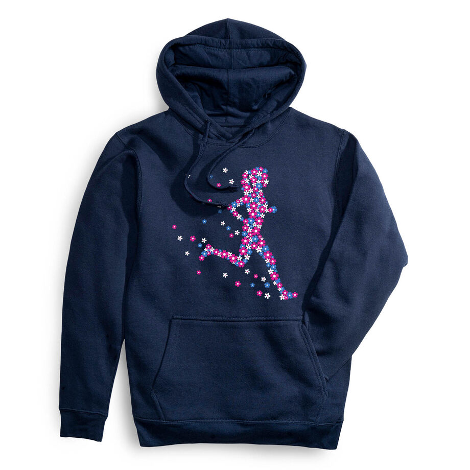 Statement Fleece Hoodie - Summer Runner Girl