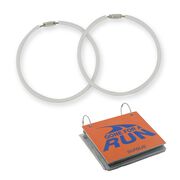 BibFOLIO&reg; Race Bib Album Expansion Rings (3" White Rings) - Set of 2