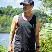 Men's Running Performance Tank Top - Trails Over Treadmills