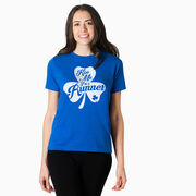 Running Short Sleeve T-Shirt - Kiss A Lucky Runner