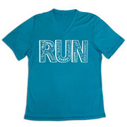 Women's Short Sleeve Tech Tee - Run With Inspiration