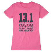 Running Women's Everyday Tee - 13.1 Math Miles