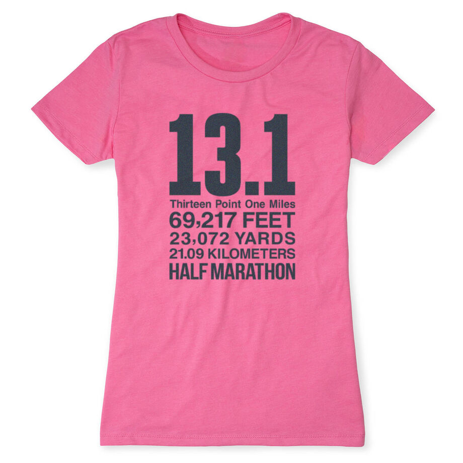 Running Women's Everyday Tee - 13.1 Math Miles