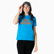 Running Short Sleeve T-Shirt - Gone For a Run&reg; Logo (Orange) 