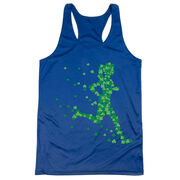 Women's Racerback Performance Tank Top - Lucky Runner Girl