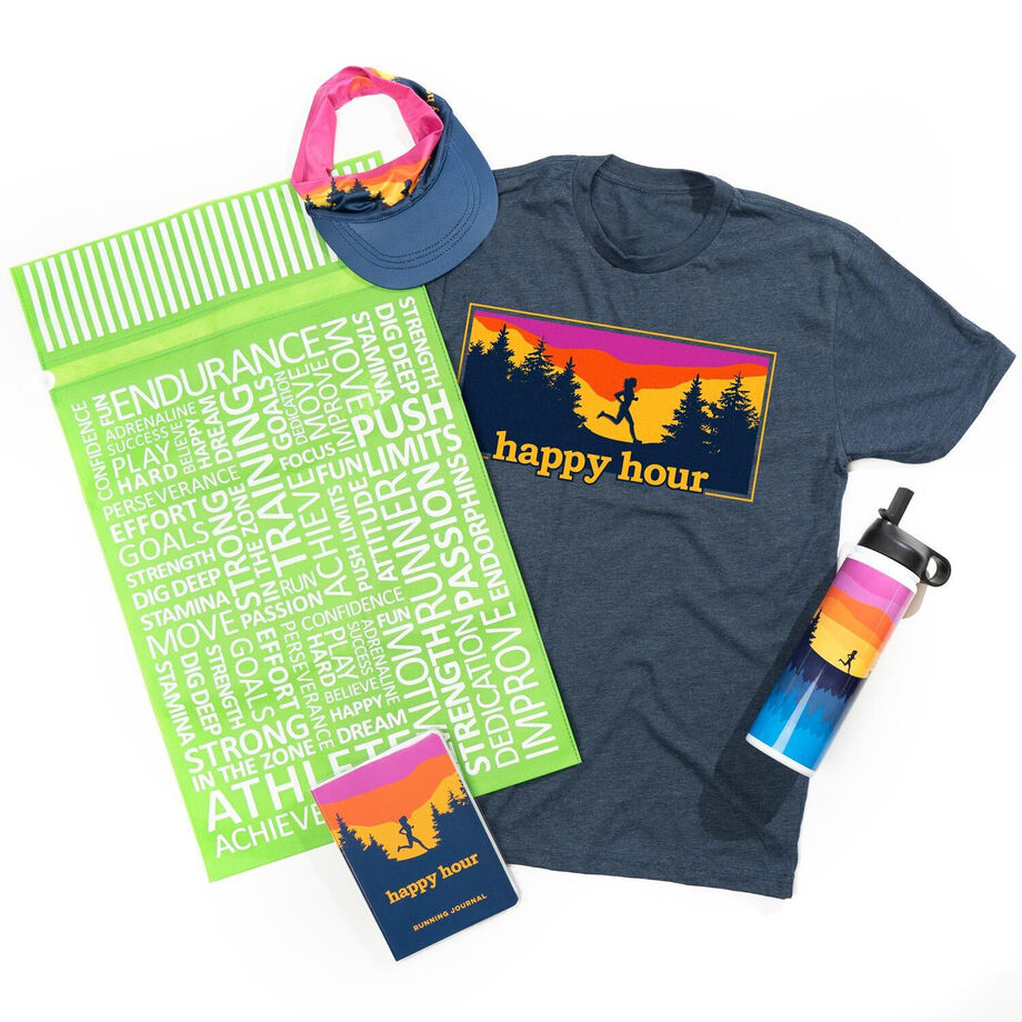 Happy Hour Runner Girl - Gift Set