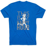 Running Short Sleeve T-Shirt - This Is My Happy Hour