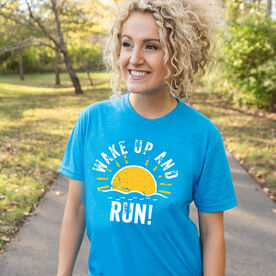 Running Short Sleeve T-Shirt - Wake Up And Run